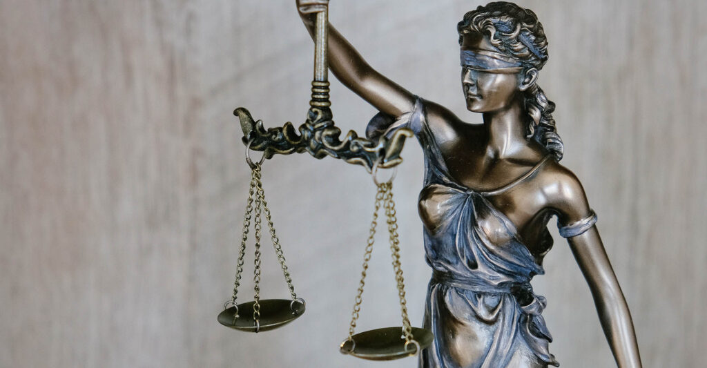 lady justice holding scales