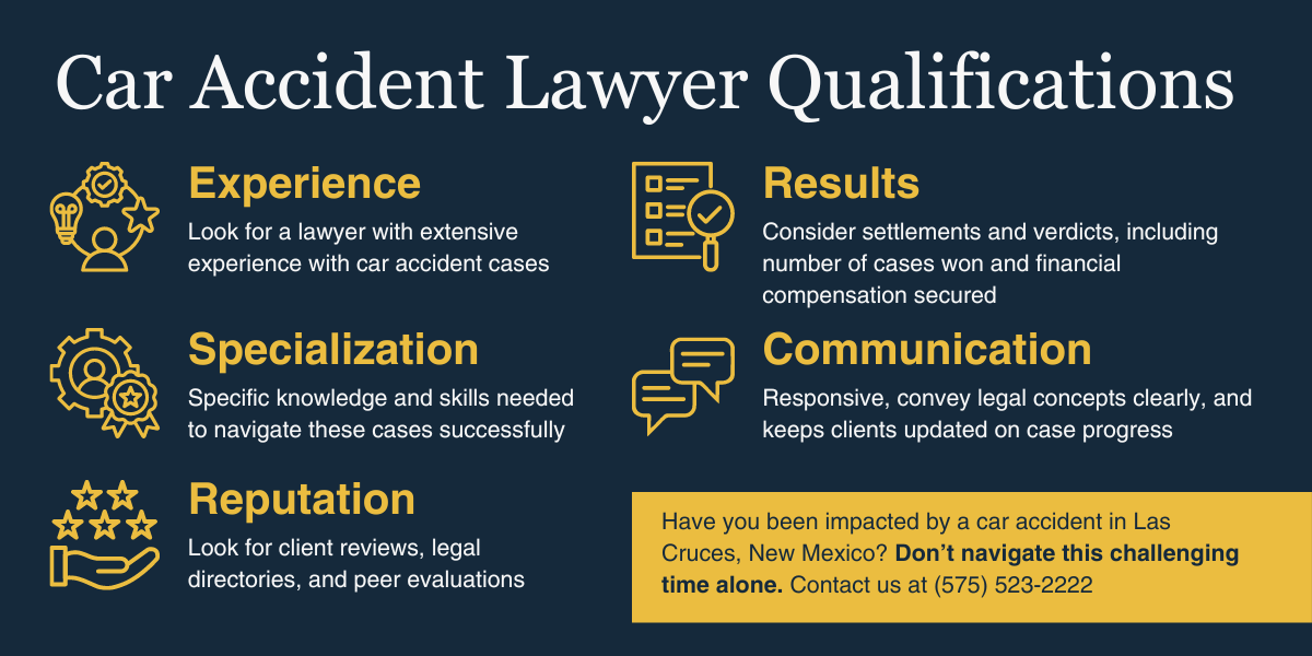 Car Accident Lawyer Qualifications