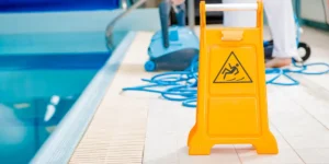 Swimming pool accident