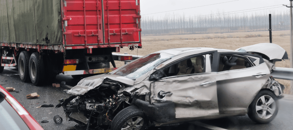 Truck Collision Evidence